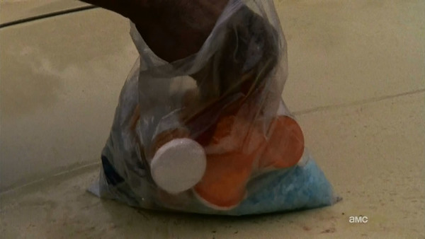 The Walking Dead blue meth