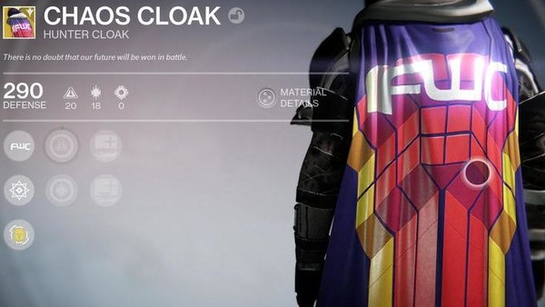 destiny chaos cloak
