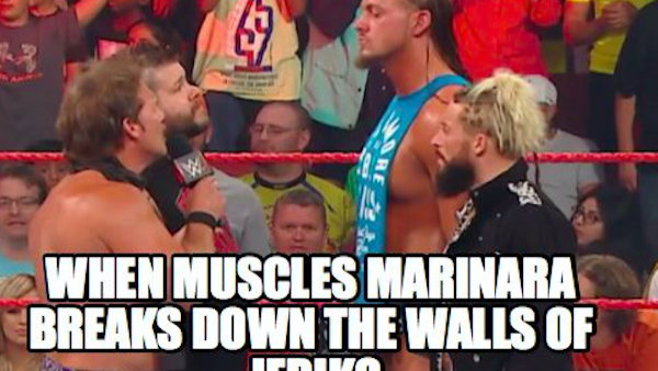 Rusev and Roman Reigns