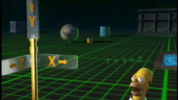The Simpsons 3D land