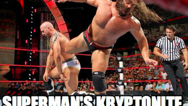 Rusev and Roman Reigns