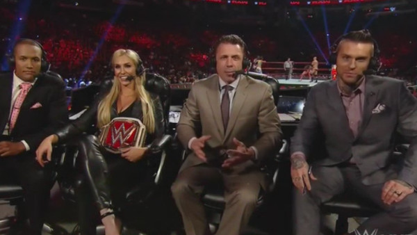 Byron Saxton Charlotte Michael Cole Corey Graves
