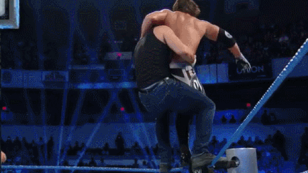 Ambrose German Styles Backlash Suplex
