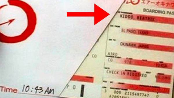 Kill Bill Ticket