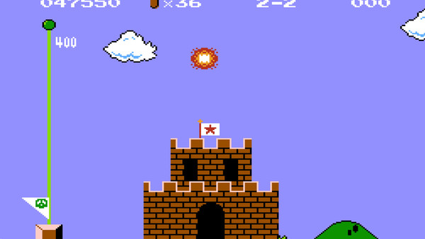 Super Mario Bros Flag 3