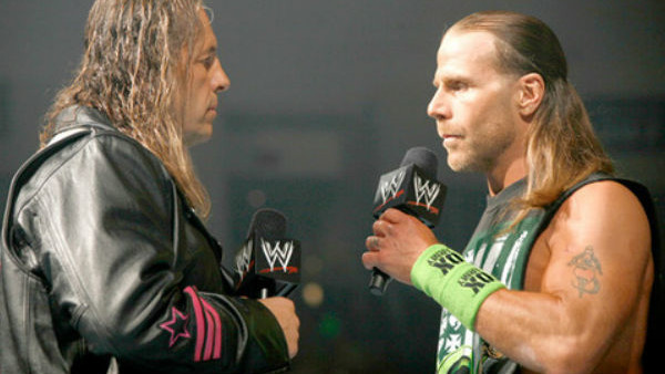 Bret Hart Shawn Michaels 2010