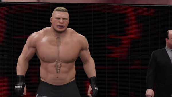 Brock Lesnar Entrance WWE 2k17