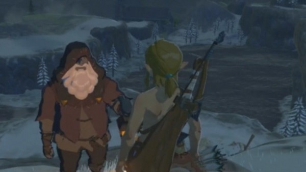Legend Of Zelda Breath Of The Wild Old Man