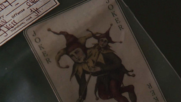 Batman Begins Joker Card