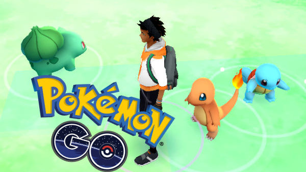 Pokemon GO Starter Pokemon Bulbasaur Squirtle And Charmander