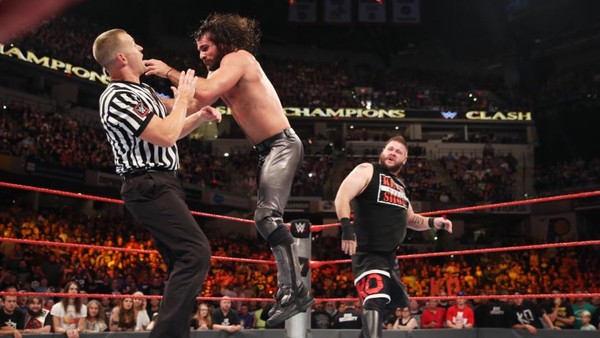 seth rollins ref kevin owens