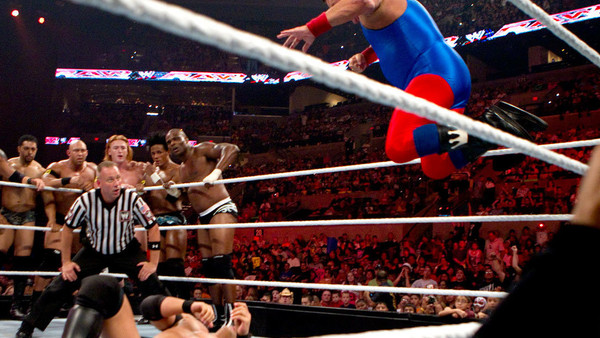 Jerry Lawler Diving Fistdrop