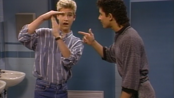 Saved By The Bell Zack Slater Time out