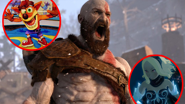 God Of War Crash Bandicoot Gravity Rush 2