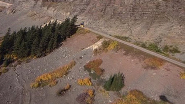 The Shining Opening Helicopter