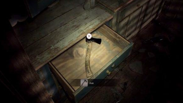 RESIDENT evil 7 axe