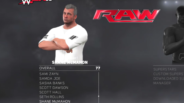 Shane McMahon WWE 2K17
