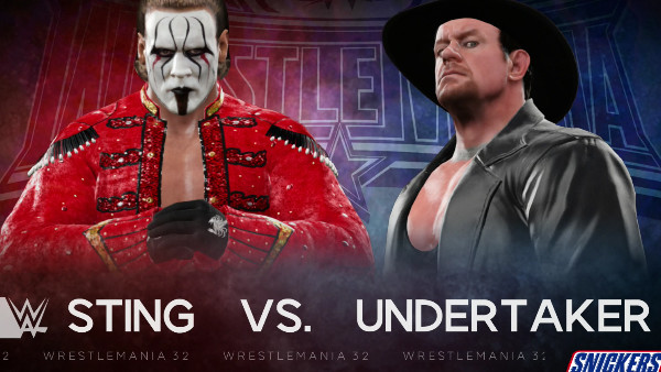 WWE 2K17 Sting The Undertaker