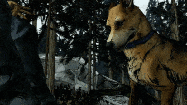walking dead season 2 dog