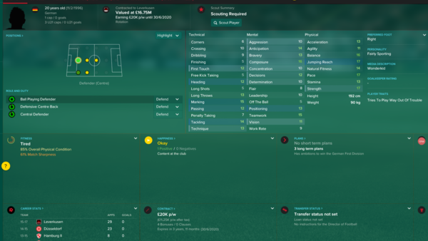 Jonathan Tah FM 2017