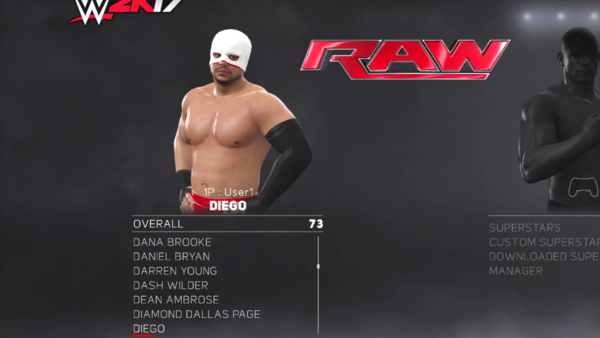 Diego WWe 2k17