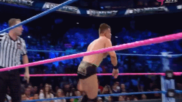 Dolph Ziggler Superkick Miz No Mercy