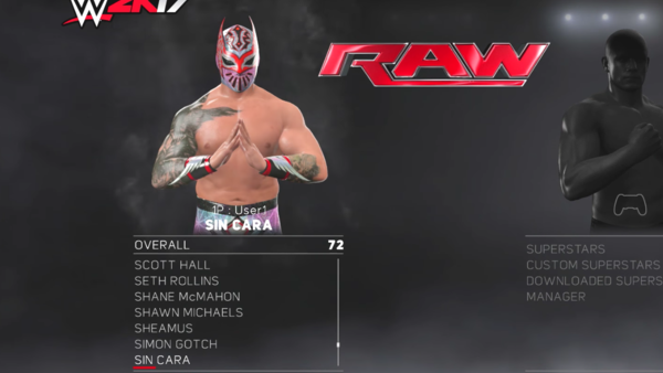Sin Cara WWE 2K17