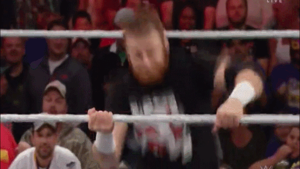 Strowman Swung Sami Zayn Into Barricade