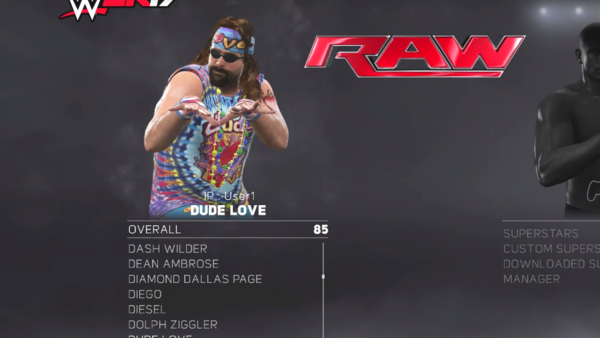 Dude Love WWE 2K17
