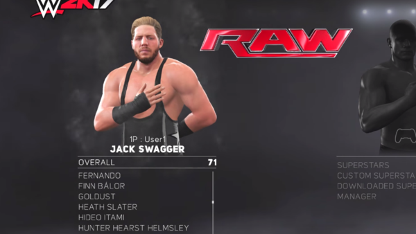 Jack Swagger WWe 2K17