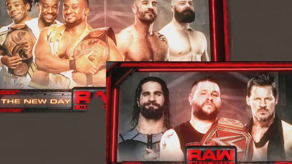 jericho owens rollins cesaro sheamus new day raw