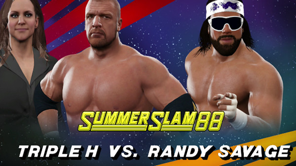 WWE 2K17 Triple H Randy Savage