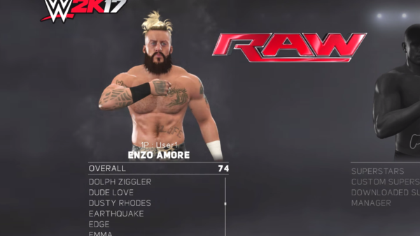 Enzo Amore WWE 2K17