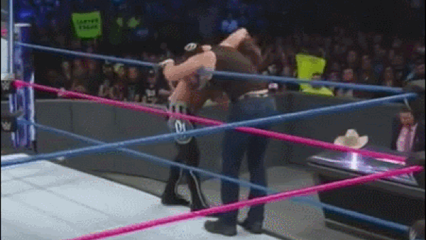 Aj Styles Apron Suplex Miss Dean Ambrose