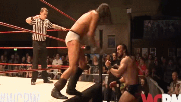 Conners DDT Galloway On Floor