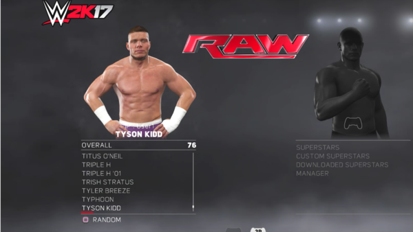 Tyson Kidd WWE 2K17