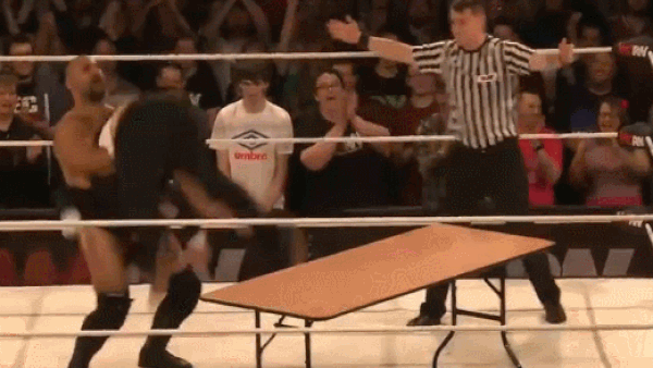 Rampage Powerbombed Blampied Refuse To Lose