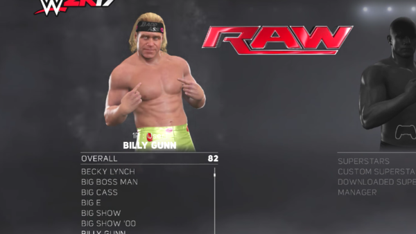 Billy Gunn WWE 2K17