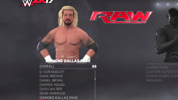 Diamond Dallas Page WWE 2K17