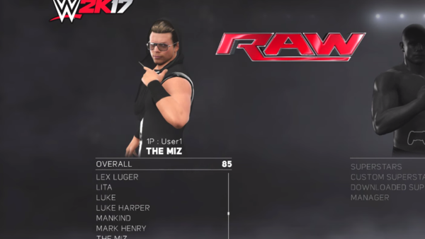 The Miz WWE 2k17