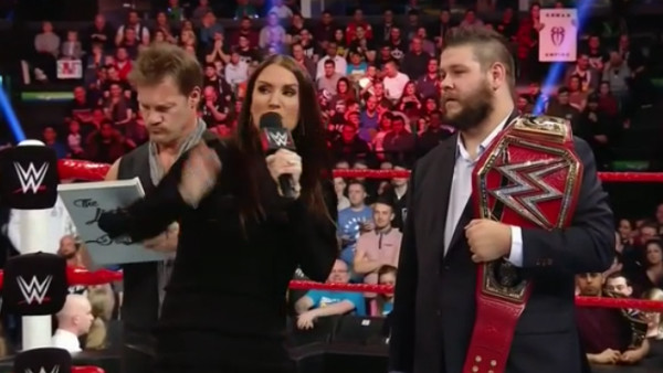 Stephanie McMahon Chris Jericho Kevin Owens
