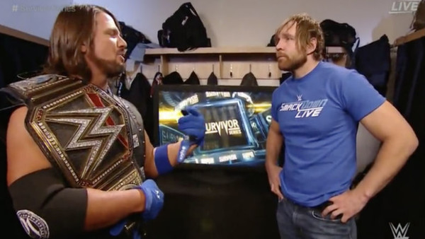 AJ Styles Dean Ambrose