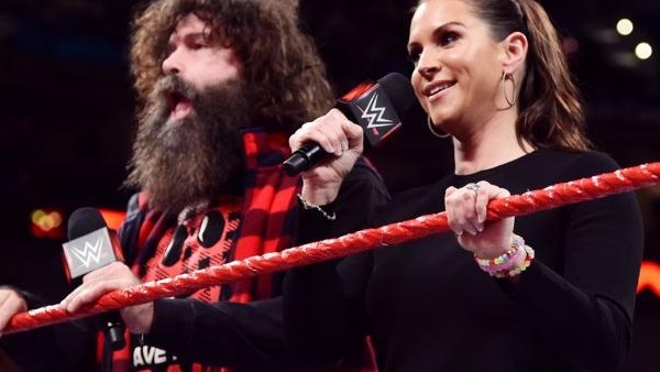 Stephanie McMahon Mick Foley