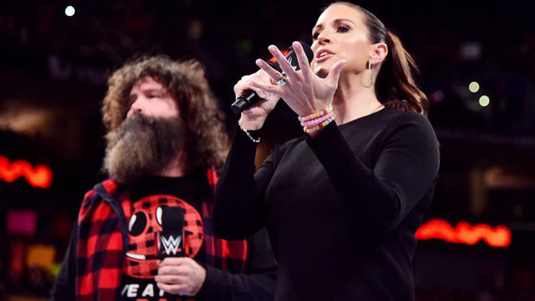 Mick Foley Stephanie McMahon