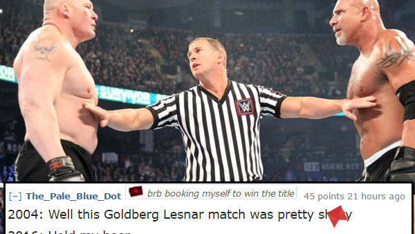 WWE Survivor Series Brock Lesnar Bill Goldberg