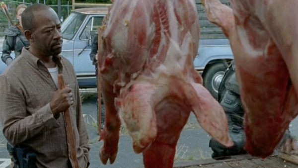The Walking Dead Morgan Pigs