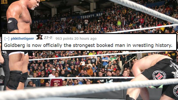 WWE Survivor Series Brock Lesnar Bill Goldberg