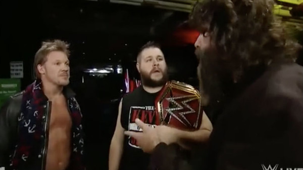 Chris Jericho Kevin Owens Mick Foley