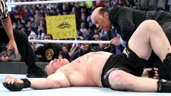 Brock Lesnar Goldberg Paul Heyman