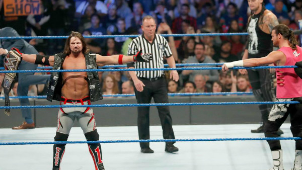 AJ Styles Baron Corbin Dolph Ziggler